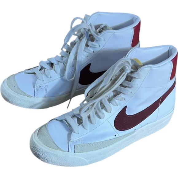 Nike Blazer Mid ‘77 VNTG Dark Beetroot Mid Sneakers - Picture 2 of 8